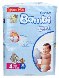 bambi diapers size 4