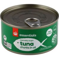 Woolworths Essentials Tuna In Oil